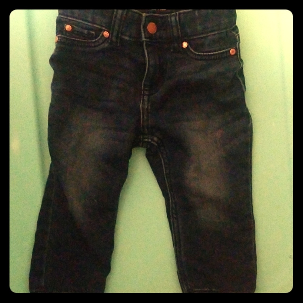 Toddler 18 month blue jean never worn